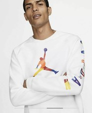 jordan dna fleece crew black