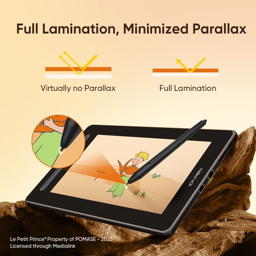 Artist 12 (Gen 2) Le Petit Prince Edition Graphics Drawing Tablet X3 Stylus Tilt - Afbeelding 3 van 14