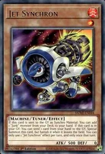 Yugioh! 5x Jet Synchron MZMI-EN044 Rare 1st Edition - NM