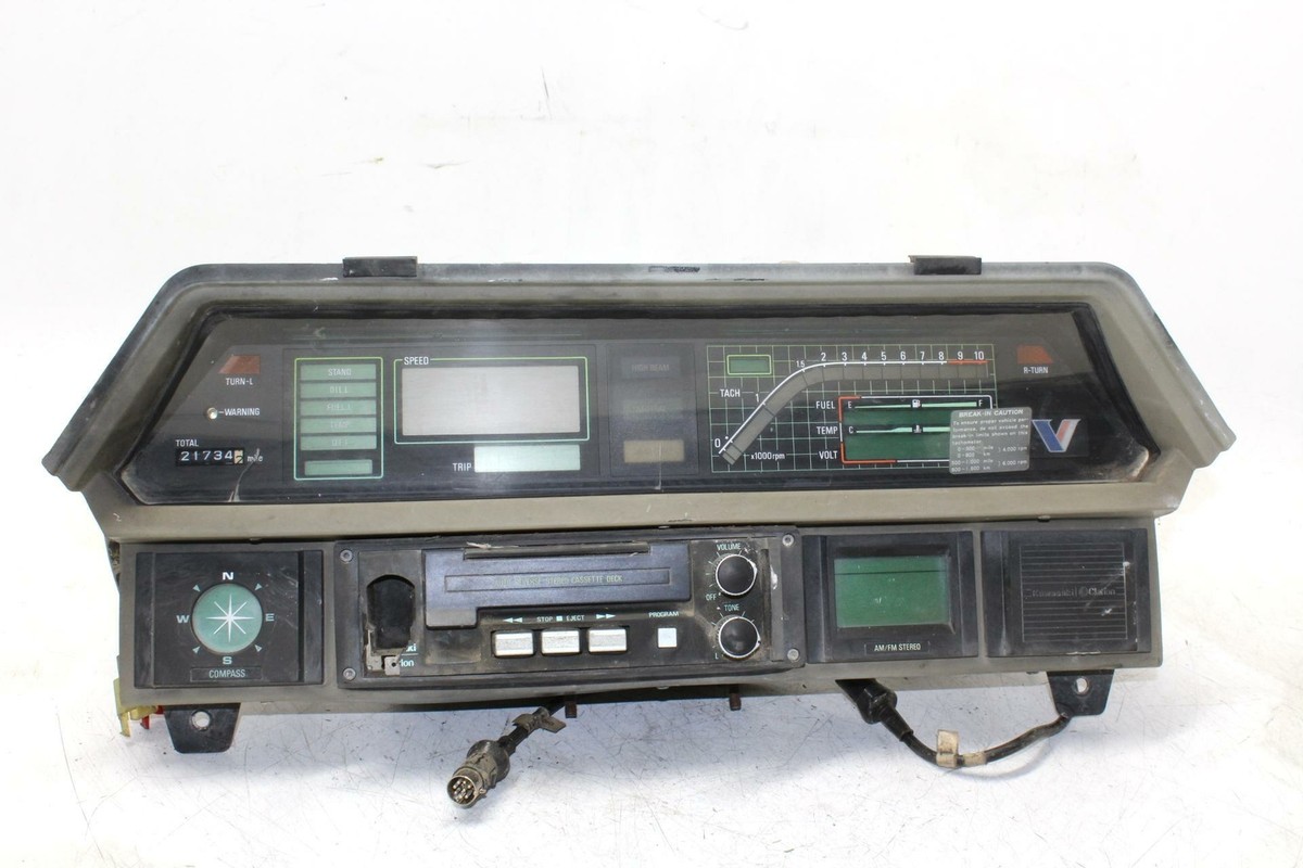 83-84 Kawasaki Voyager 1300 Zn1300a Gauges Meter Speedo Tach OEM