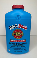 Gold Bond Foot Powder  Maximum Strength  Triple Action Relief  With Talc  10