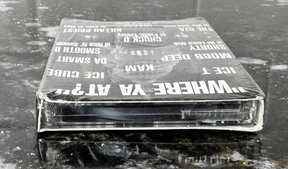 Where Ya At? 90s Hip Hop Cassette Tape Ice Cube Ice T Kam Chuck D Insane The Rza - Image 4 of 4