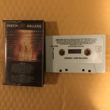 Queen -Live Killers 1979 Classic used 1991 Cassette Tape Freddie Mercury