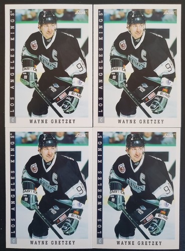 Wayne Gretzky #300 1993 Score card
