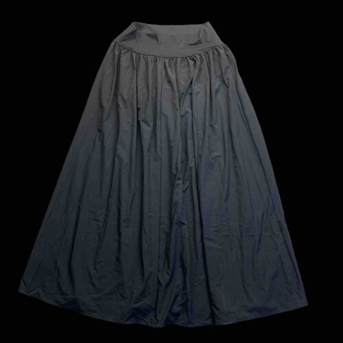 Halara Breezeful High Waist Split 2-in-1 Flowy Maxi Skirt Panty Black Large NEW - Picture 2 of 11