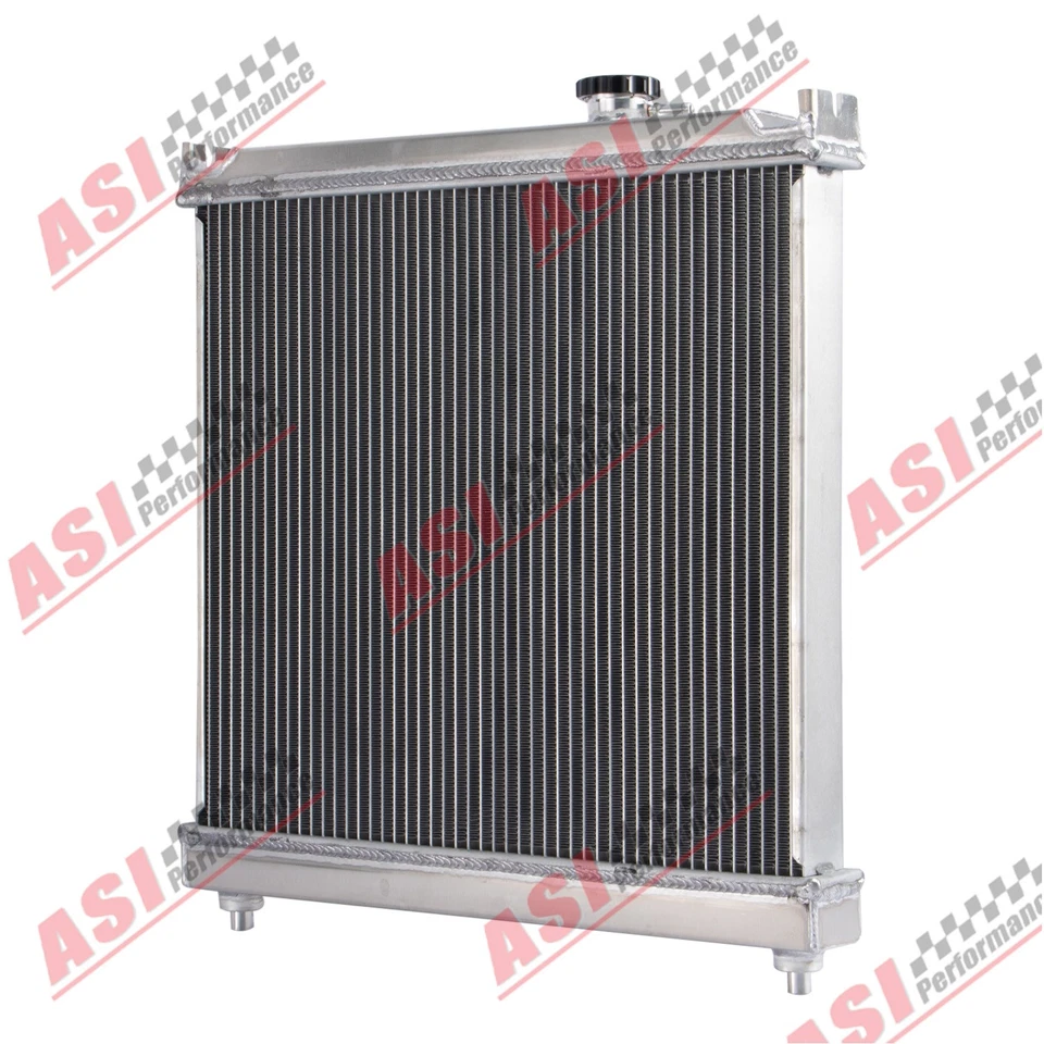 2 Row Aluminum Radiator Fit 1993-98 Suzuki Sidekick 1993-1995 Geo Tracker - Image 3 of 4