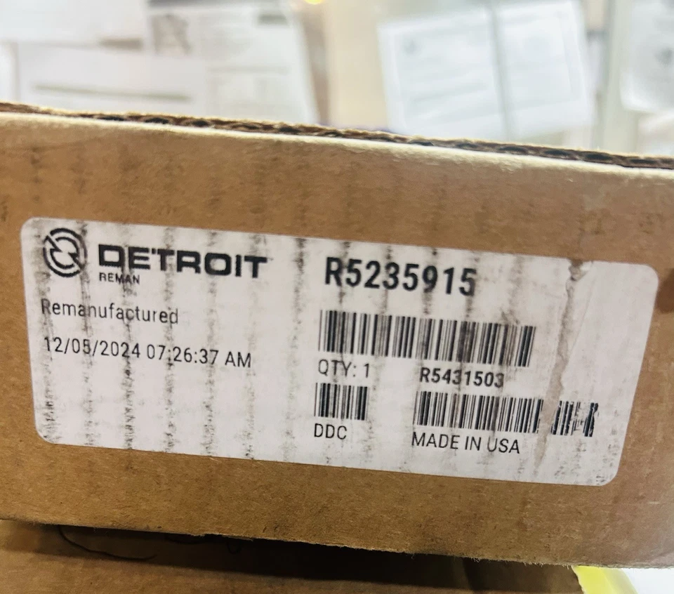 *Remanufaturado* Injetor de Combustível Diesel Detroit REMAN-R5235915 sem carga de núcleo - Imagem 2 de 2