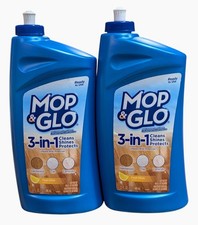 2 - MOP  GLO Multi-Surface Floor Cleaner, 3-in-1 Cleans Shines Protects, 32 Oz