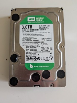 Western Digital Caviar Green 3TB,Intern,5400 RPM WD30EZRX