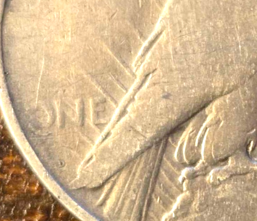 1927 D Peace Dollar SILVER Nice Coin. - Picture 3 of 3
