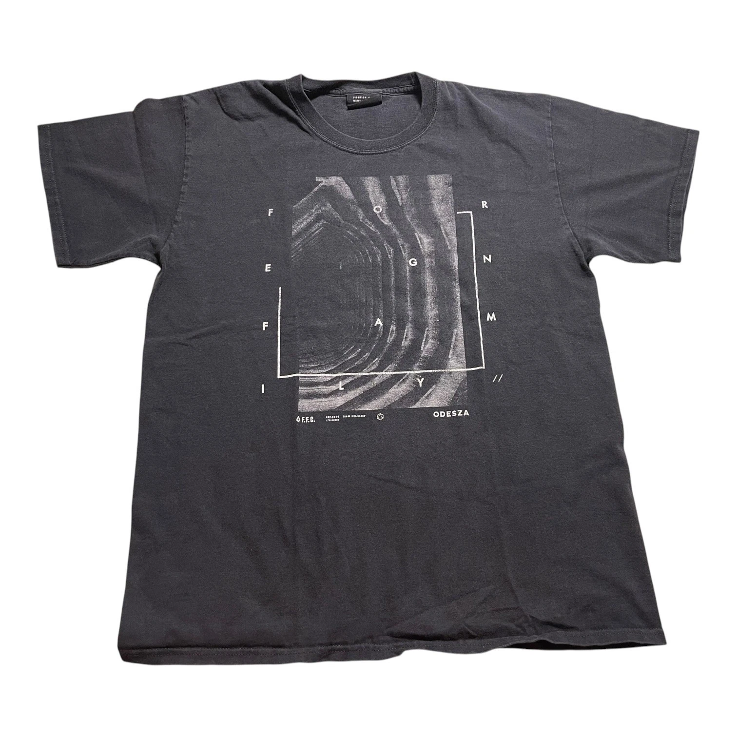Foreign Family Graphic Band Tee Black Jiberish Denver
