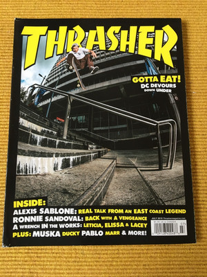 Thrasher Magazine July 7/2019 incl. Poster