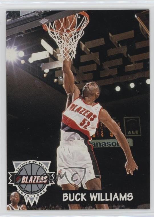 1994-95 Franz Portland Trail Blazers Buck Williams #20 0s07