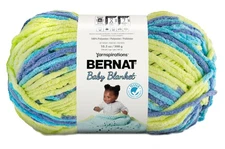 Spinrite 161104-4322 Baby Blanket Big Ball Yarn-Handsome Guy