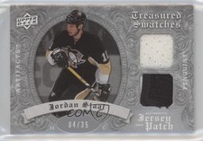 2008-09 Upper Deck Artifacts Silver Jersey/Patch 4/35 Jordan Staal Patch 0o5t