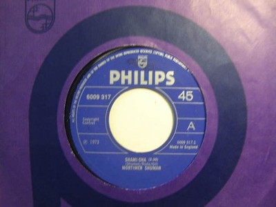 Mortimer Schuman   Shami-Sha 1973 7  Philips 6009-317