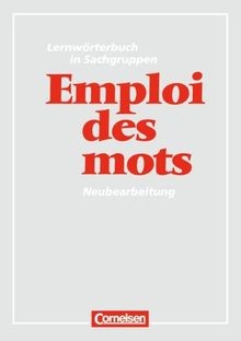 Emploi des mots, Lernwörterbuch in Sachgruppen von Lübke... | Buch | Zustand gut
