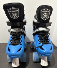 Metroller Roller Skates Size M 1-4 kids Adjustable Blue Light Up