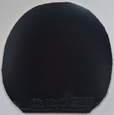 Tischtennisbelag Victas VS 401 2.0 mm Schwamm Schwarz wie Neu!!!