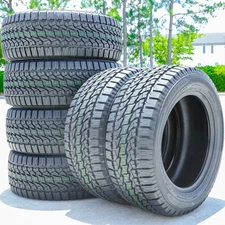 6 Tires Accelera Epsilon AT Steel Belted LT 225/75R16 E 10 Ply A/T All Terrain