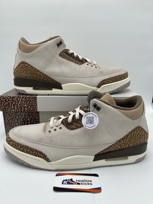 Mens Size 17 - Nike Air Jordan 3 Retro Palomino Light Brown (CT8532-102) NEW!