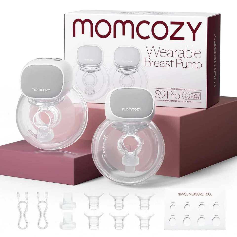 Momcozy S9 Pro-K Hands-Free Wearable Electric Breast Pump Set |Brand New Sealed