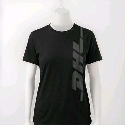 Damen T-Shirt - DHL - Größe L - Schwarz