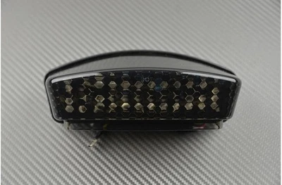 Feu Arr Stop LED Fumé Noir Clignotants Intégrés Pour BUELL S1 LIGHTNING 1996-98 - Photo 1/2