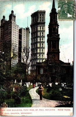 USA - NEW YORK - Building Park Row St Paul Building