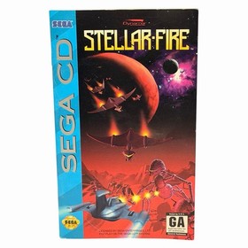 Stellar-Fire (Sega CD, 1993) Authentic CIB Complete w/ Man + Reg Card Tested