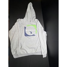 Salt Creek Mackinac Island Hoodie XL Gray Pullover Michigan Souvenir Sweatshirt