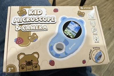 Handheld Microscope Toy for Kids : Rechargeable Micrscope and Camera Combo wi...