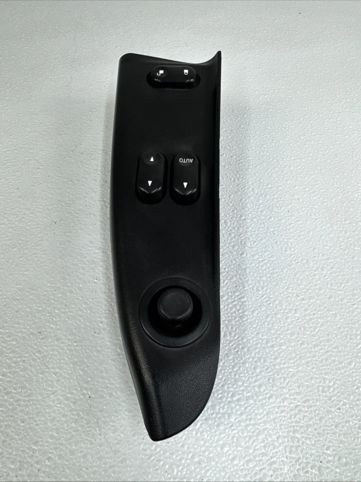 02-05 Ford F250 F350 Super Duty Driver Interruptor de ventana principal OEM negro Foto 4 de 4
