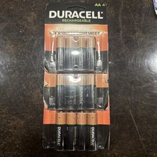 3-packs of 4 Duracell Rechargeable AA Batteries 4 Count