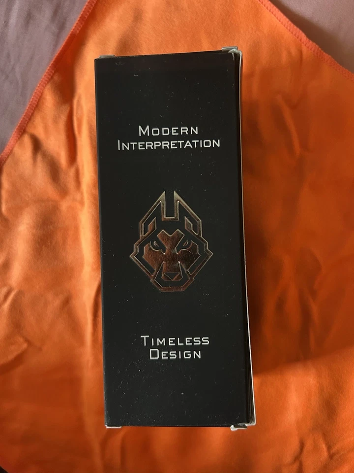 Cuchillos Jack Wolf Gunslinger S90V Carbono Graso Materia Oscura Dorado Foto 2 de 4