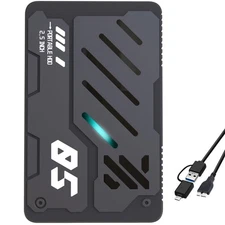 Ultra Slim External Hard Drive 1TB USB 3.0 HDD for PC, Mac, Xbox, PS4, PS5