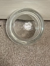 Replacement Glass Candle apothecary JAR Lid Candle cover Yankee Candle M/L