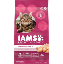Iams Proactive Health Urinary Tract Health Chicken Dry Cat Food, 7 Lb Bag 6.86 per pound