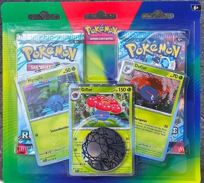 Pokemon Enhanced 2-Boosterpack Blister Reisegefährten Stellarkrone Dt. OVP NEU 