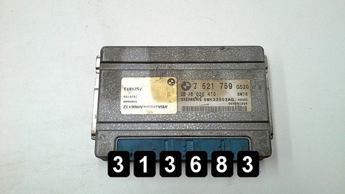 BMW 5ER STEUERGERÄT AUTOMATIKGETRIEBE 7521759 5WK33503AG ORIGINAL BJ 2002