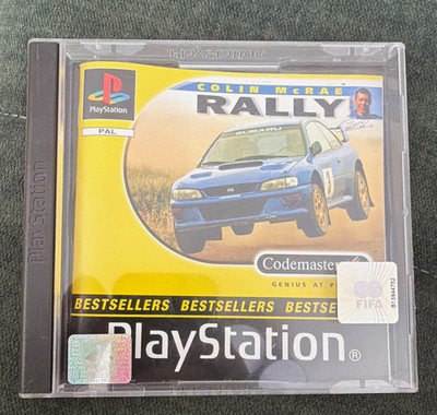 Codemasters Colin McRae Rally Sony PlayStation 1 PS1 PAL Spiel im Jewelcase