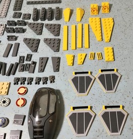 2005 LEGO STAR WARS PARTS LOT SET 7283-ULTIMATE SPACE BATTLE 80% COMPLETE NO BOX