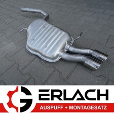 Endschalldämpfer für Audi A4 1.9 2.0 TDi Stufenheck Kombi Avant 04-08 *4556