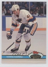 1991-92 Topps Stadium Club Mario Marois #12 0a7