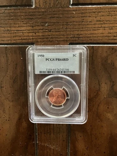 1950 PCGS Proof 64 Lincoln Cent