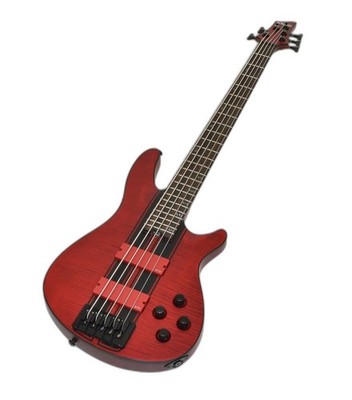 Schecter C-5 GT Bass Satin Trans Red B-Stock 0674
