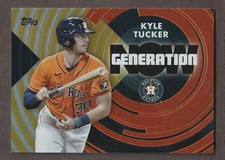 2022 Topps Series 1 Generation Now #GN-14 Kyle Tucker Gold /75
