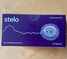 Stelo Glucose Biosensor Kit (2 Pack) – Continuous Monitoring Sensors 9/30/26