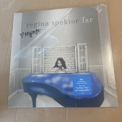 AUTOGRAPHED Far (Clear LP Vinyl) SIGNED by Regina Spektor - BRAND NEW!