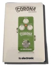 TC Electronic Corona Mini Chorus Effects Pedal Tested & Works 43760